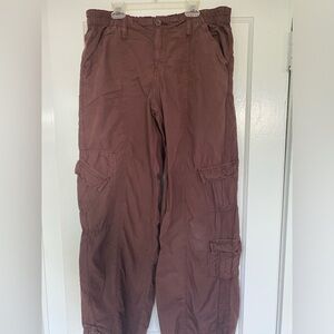 Urban Outfitters Chocolate Y2K Cargo Pants size L